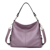 Fashion Genuine Leather Portable Crossbody Bag