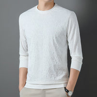Men's Long-sleeved Jacquard Sweater