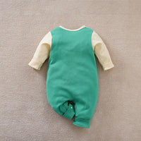 Outdoor Long Sleeve Cotton Baby One-piece Pants