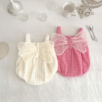 Baby Butterfly Wings Sling Onesie Newborn One Month Old Baby Jumpsuit