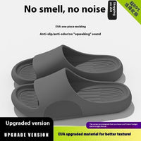 Men's Summer Slip-on Thick-soled Slippers For Outer Wear