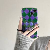 European And American Retro Diamond Phone Case