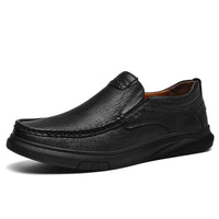 Casual Men's Doudou Comfortable Real Leather Shoes