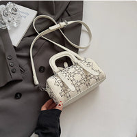Korean-style Minimalist Versatile Niche Cylindrical Tote Bag