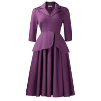 Women's Fashion Solid-Color Maxi Dress