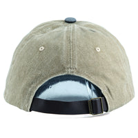 Cotton Blended Distressed Washable Motorcycle Baseball Cap