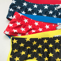 New Men's Triangle Swimsuit Color Blocking