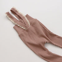 Trousers Girls Stretch Lace Suspenders Pit Strip