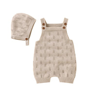 Baby Simple Hollow One-piece Fart Romper