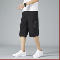 Cotton Cropped Shorts Season Thin Casual Pants