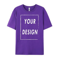 DIY Women's And Men's Clothing Short Sleeved