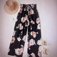 Amazon Fashion Sheer, Textured Fabric, Loose & Comfortable Wide-Leg Pants High-Waisted, Relaxed Fit That Flatters And Covers Up Versatile Casual Style