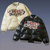 American Street Embroidery Pu Cotton Baseball Uniform