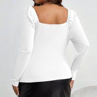 Women's Slim-fit Sexy Knit Long-sleeve Top
