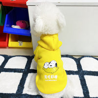 Autumn And Winter Dog Clothes Cartoon Cute