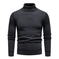 Men's Classic All-matching Fleece-lined Turtleneck Sweater