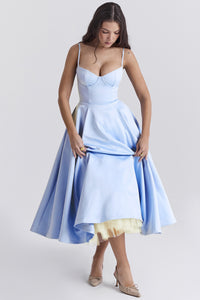 Mesh Maxi Double-layer Slip Dress For Women