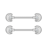 Zircon Nipple Ring Adhesive Nail Grease Piercing Jewelry