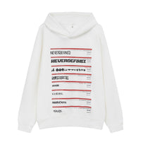 American Letter Print Sweatshirt Men's Autumn And Winter