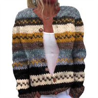 Autumn And Winter Popular Loose 3D Printed Sweater