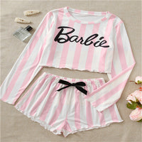 Cute And Comfortable Sling Striped Suit
