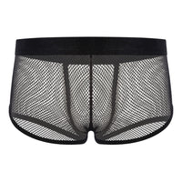 Men's Underwear Mesh Breathable Boxers Transparent