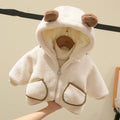 Thickened Baby Winter Hooded Cotton-padded Coat