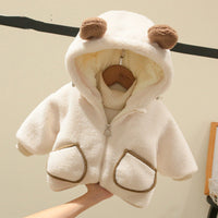 Thickened Baby Winter Hooded Cotton-padded Coat