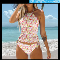 Pattern Bikini Beach Swimsuit Suit