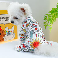 Homewear Belly-wrap Four-legged Outfit