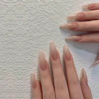 Wear Armor Simple And Short Gradient Nail Tips
