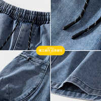 Hong Kong-style Streetwear European American Large-pocket Cargo Shorts