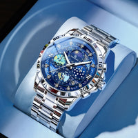Fully Automatic Waterproof Stylish Student Watch With A Luminous Dial And Calendar