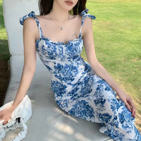 Women's French-style Versatile Elegant Slip Dress
