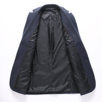Mens Wool Suit Jacket For Fall And Winter