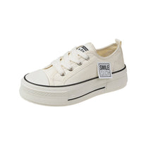Black Flat Bottomed Casual Board Shoes