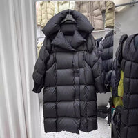 Women's Winter New Simple Fashion Thick Loose Knee-length Coat