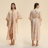 New Satin Plus Size Pajamas For Women Lightweight Loungewear Robe