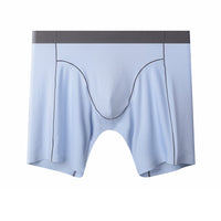 Men's Ice Silk Lengthened Sports Wear-resistant Pants Antibacterial Seamless Underwear