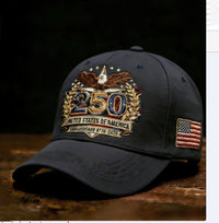 250th Anniversary Baseball Cap Embroidered Sun Hat