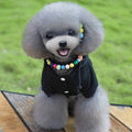 Autumn And Winter Pet Clothes With Coat And Cap Hoodies
