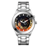 Retro Digital Display Waterproof Steel-band Sports Watch For Men