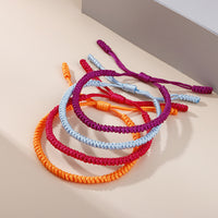Creative Pure-thread Handmade DIY Braided Nylon Cord Bracelet