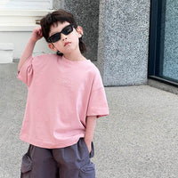 Children's T-shirt Boys' Summer Half Sleeve Top