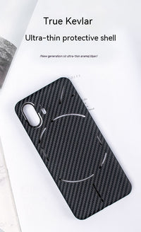 Phone Case Ultra-thin Drop-resistant Carbon Fiber Protective Cover