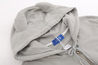 High Street Loose Spring And Autumn Patch Letter Embroidery Cardigan Sweater Hoodie