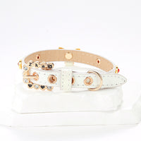 Pet Collar Cat Band With Diamond Alloy Bow