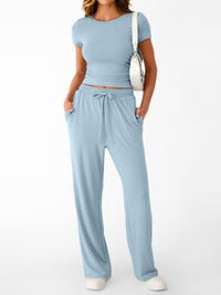 New Casual Slimming Y2K Two-Piece Set For Women