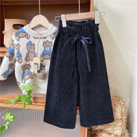 Girl's High Quality Foreign Style All-match Thickened Soft Waxy Velvet