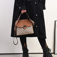 Fashion Versatile Color-block Women's Shoulder Bag